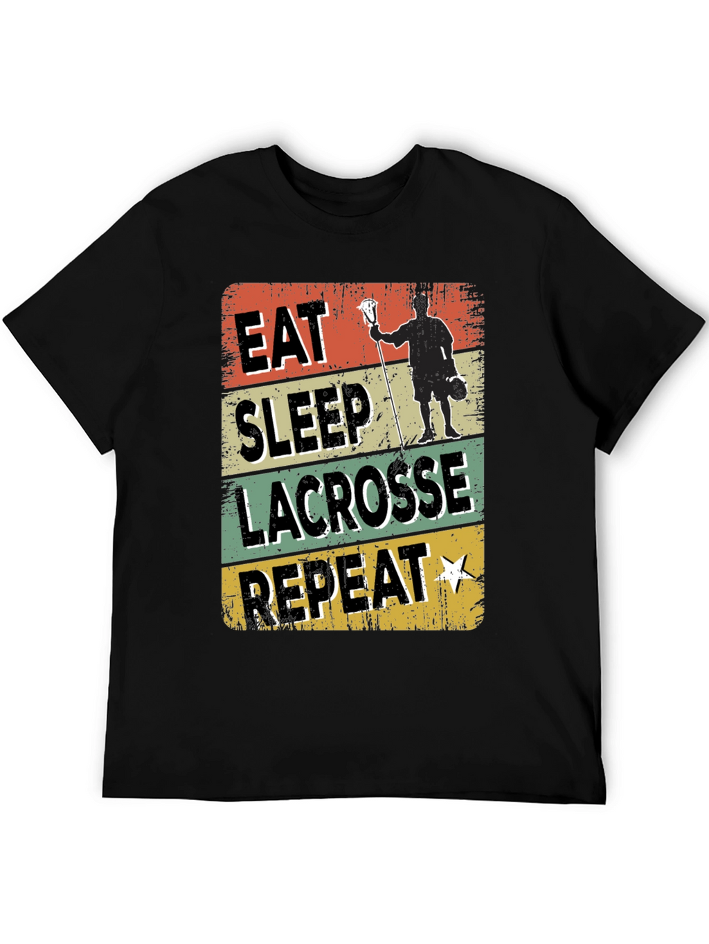 Camiseta Lacrosse: Come Duerme Lacrosse Repite