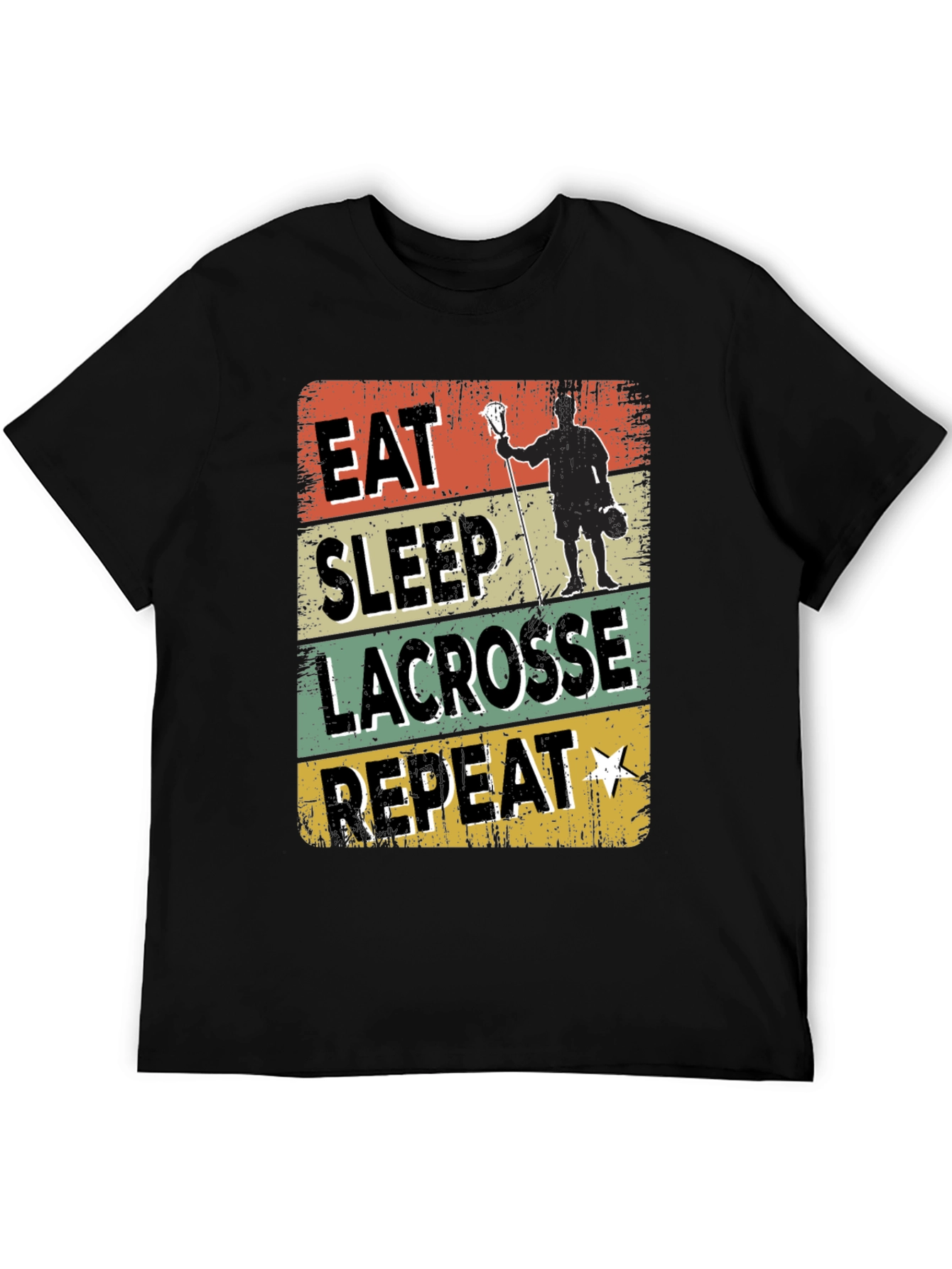 Camiseta Lacrosse: Come Duerme Lacrosse Repite