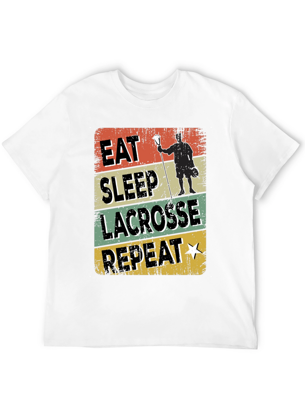 Camiseta Lacrosse: Come Duerme Lacrosse Repite