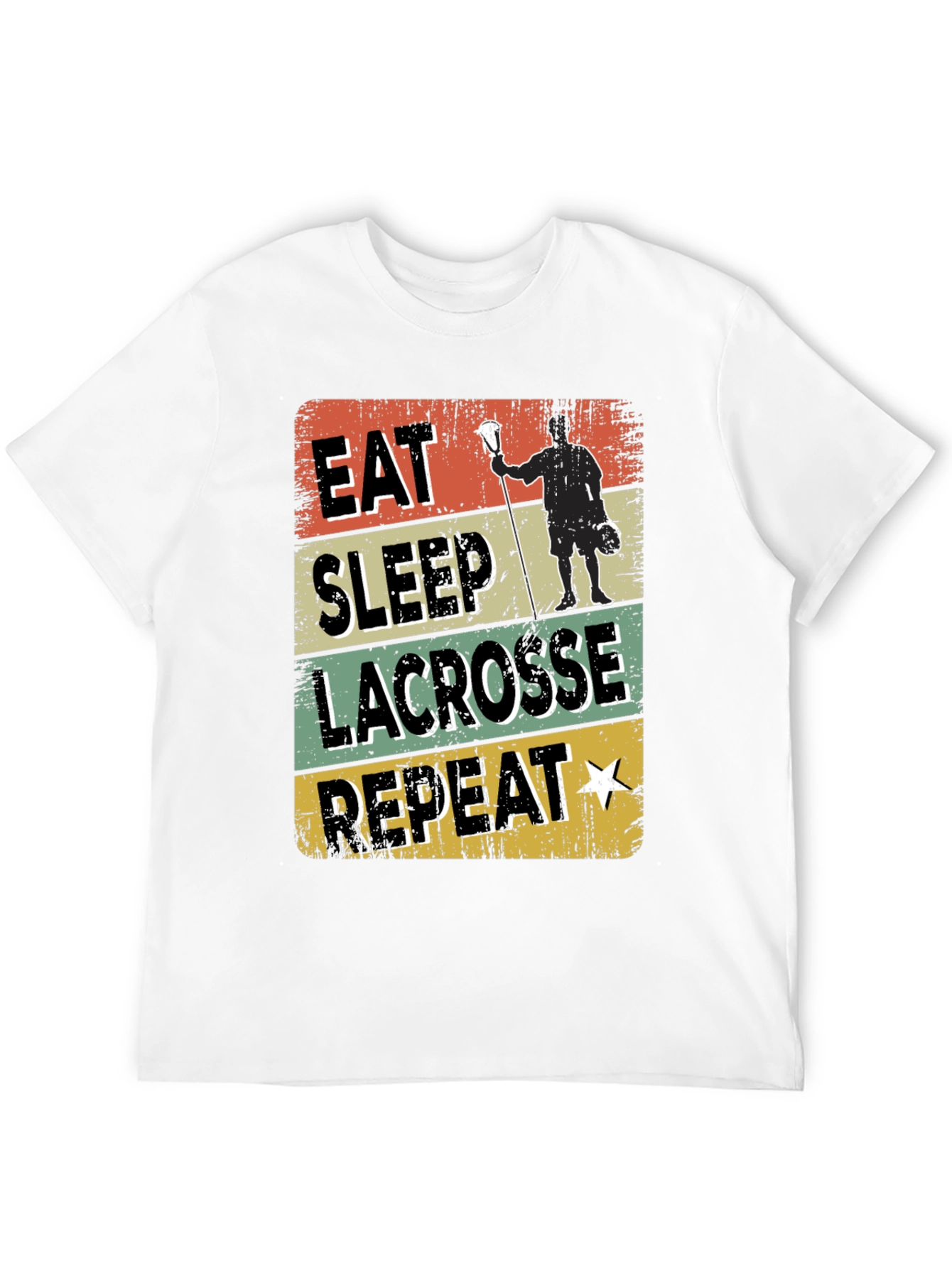 Camiseta Lacrosse: Come Duerme Lacrosse Repite