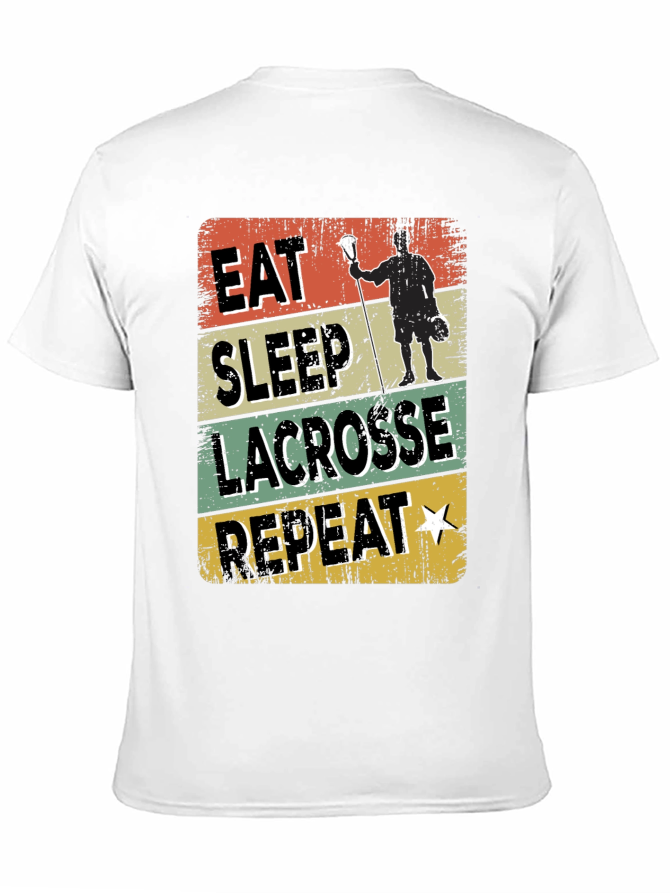 Camiseta Lacrosse: Come Duerme Lacrosse Repite