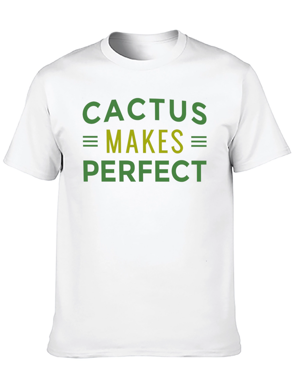 Camiseta Negra Cactus Makes Perfect