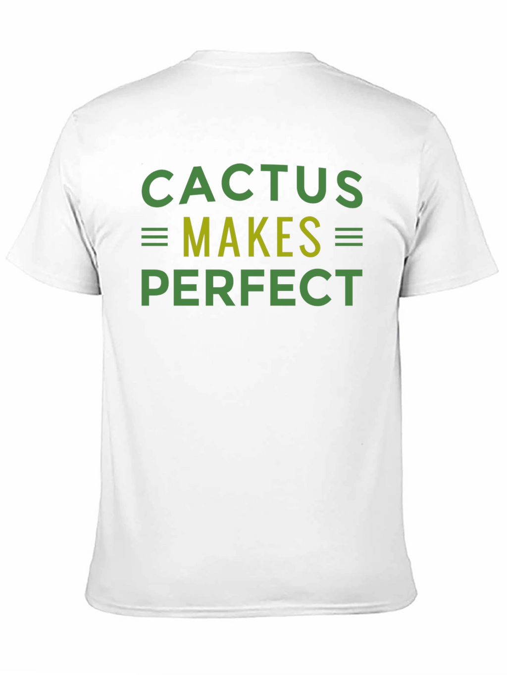 Camiseta Negra Cactus Makes Perfect