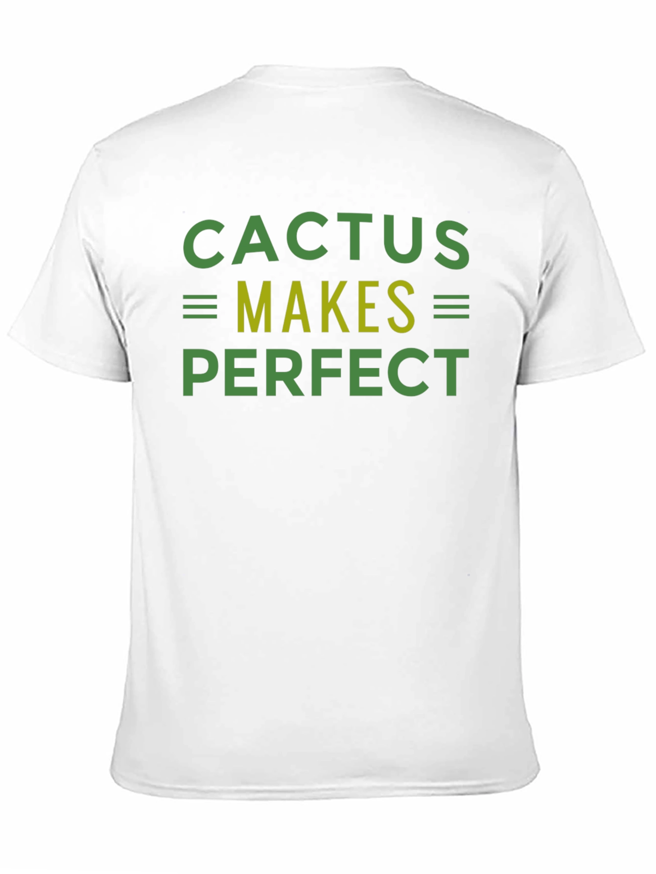 Camiseta Negra Cactus Makes Perfect