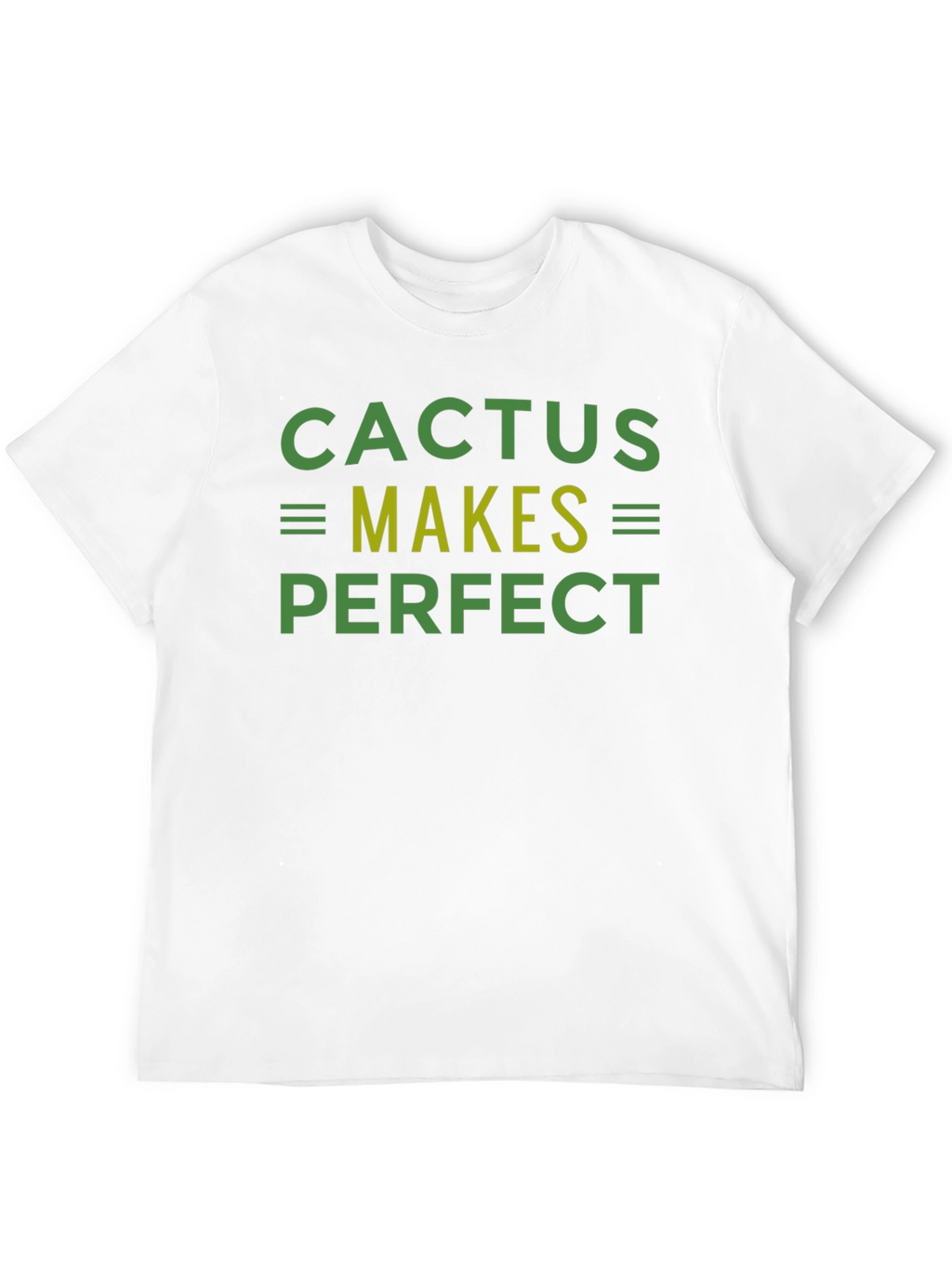 Camiseta Negra Cactus Makes Perfect