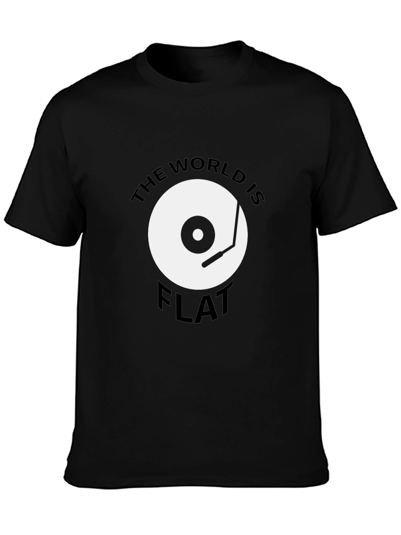 Camiseta Hombre: El Mundo Es Plano