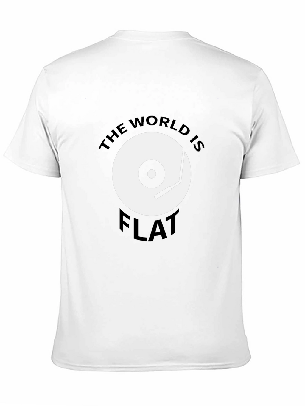 Camiseta Hombre: El Mundo Es Plano