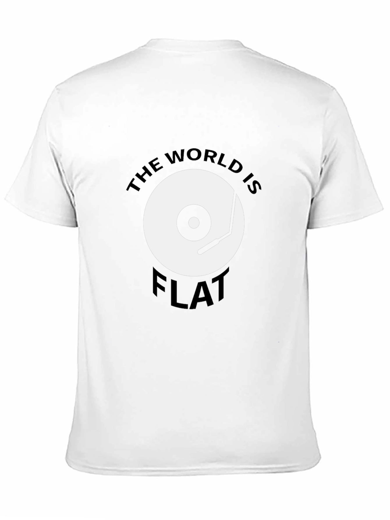 Camiseta Hombre: El Mundo Es Plano