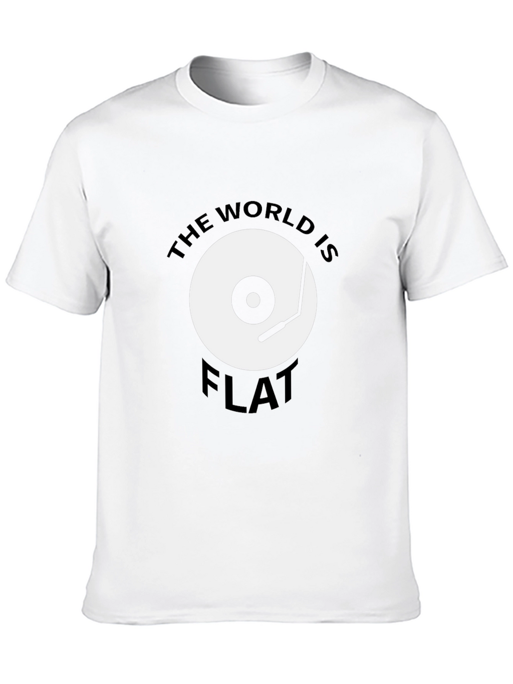 Camiseta Hombre: El Mundo Es Plano