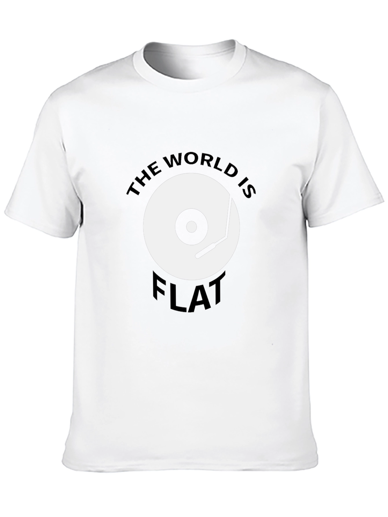 Camiseta Hombre: El Mundo Es Plano