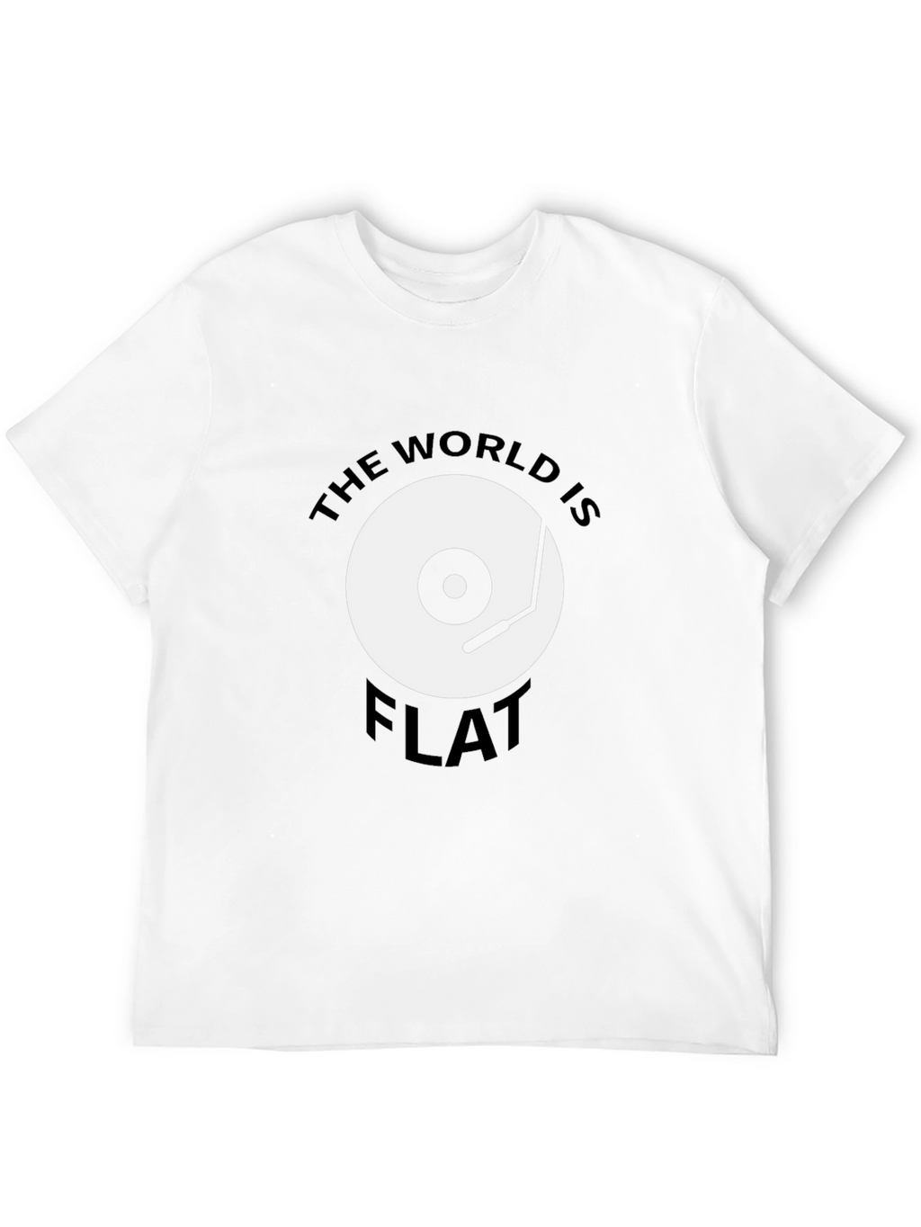 Camiseta Hombre: El Mundo Es Plano