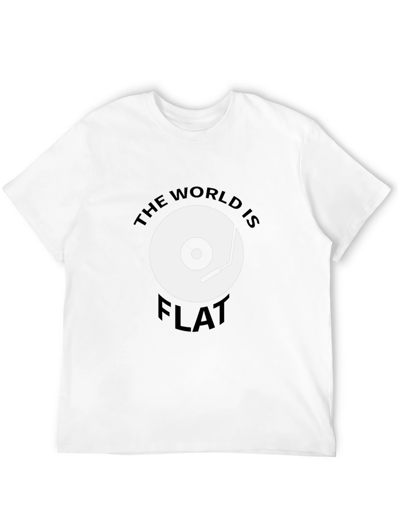 Camiseta Hombre: El Mundo Es Plano