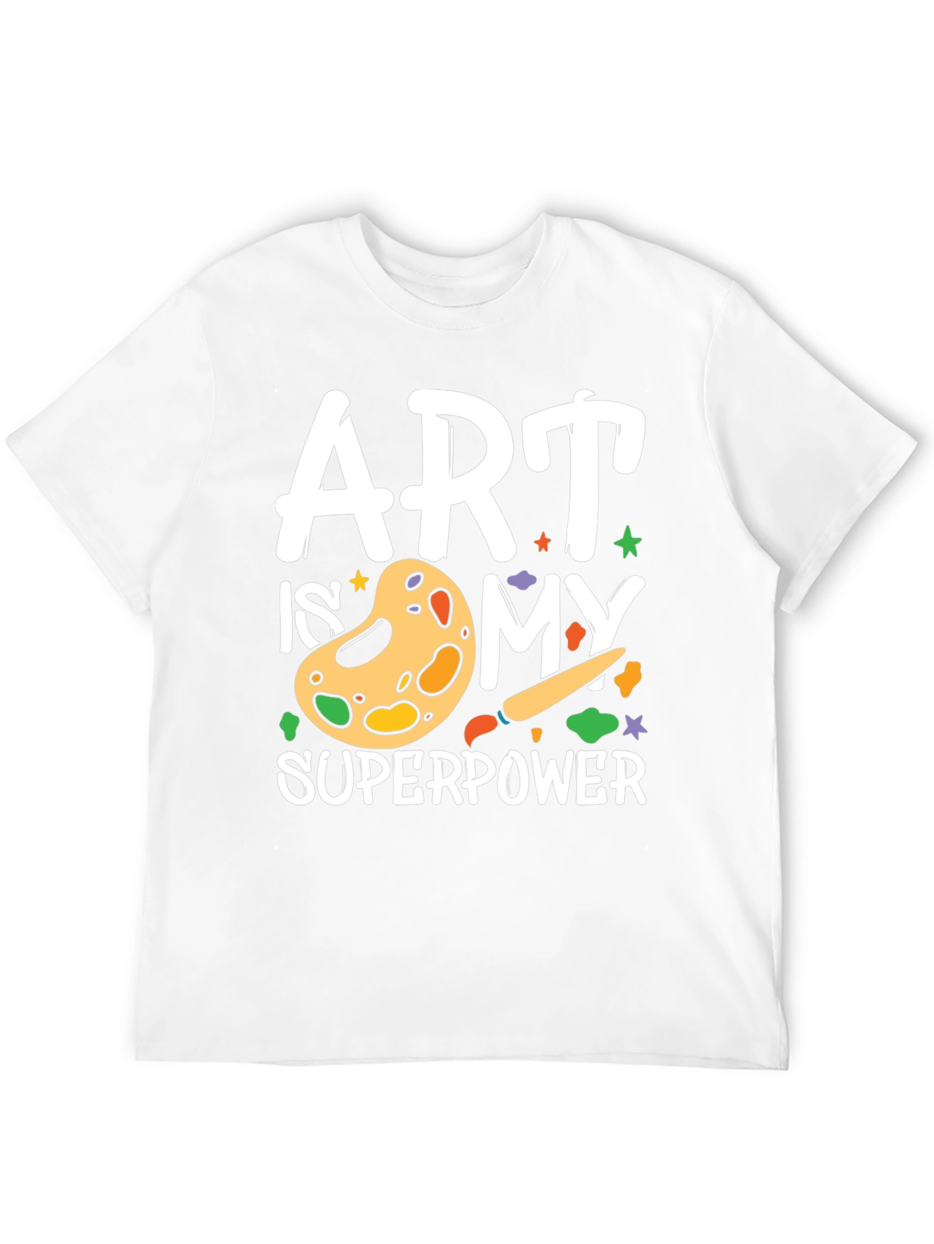 Camiseta Negra Arte es mi Superpoder