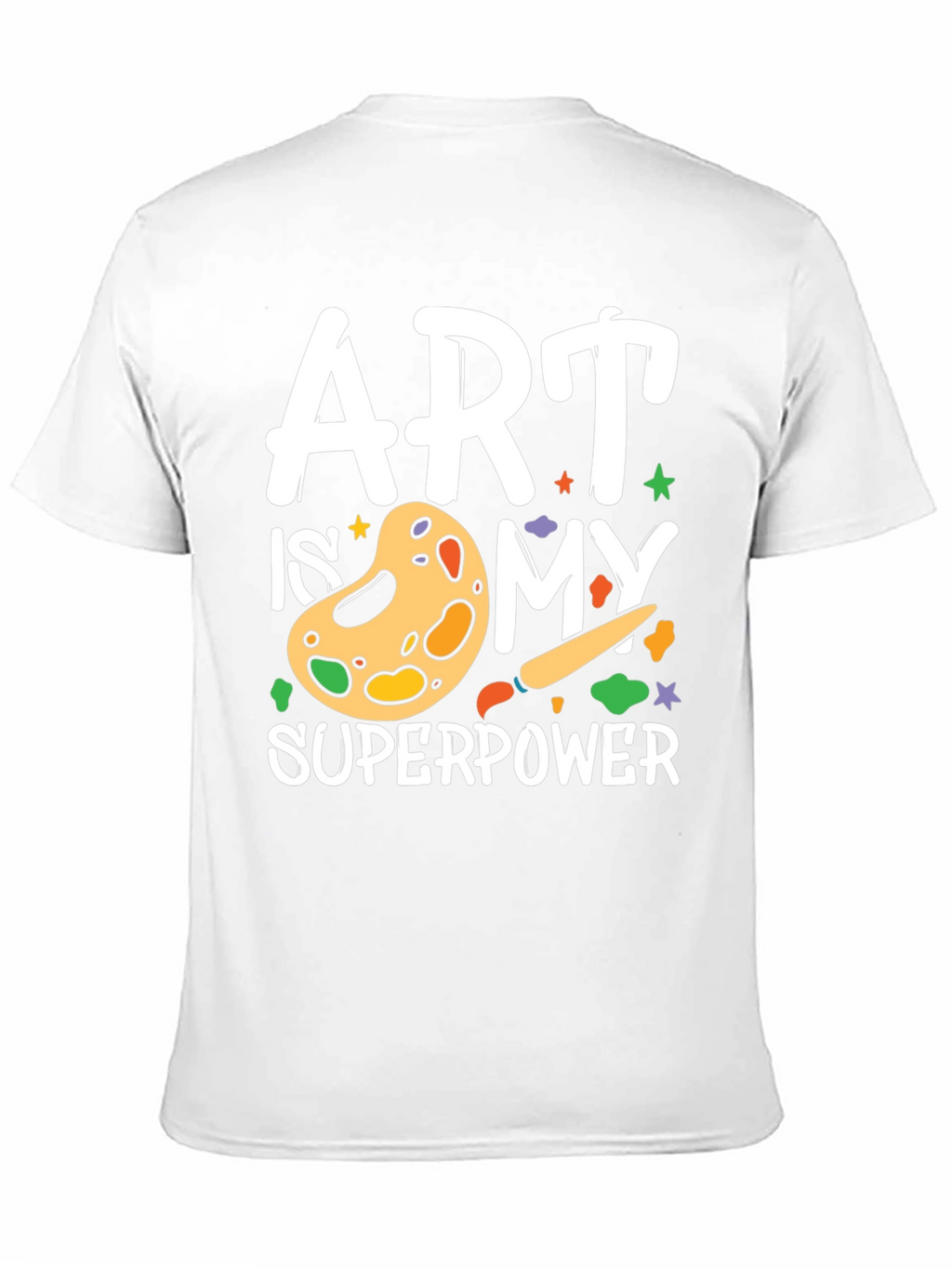 Camiseta Negra Arte es mi Superpoder