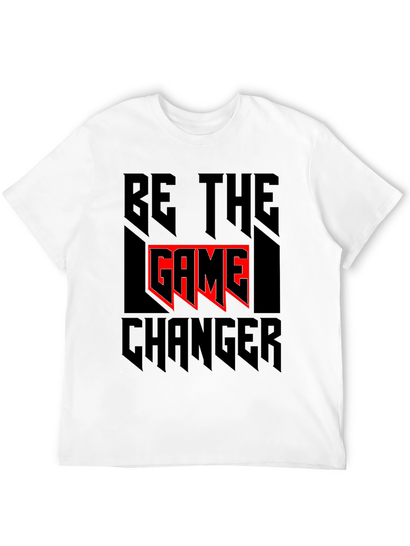 Camiseta Negra Be The Game Changer
