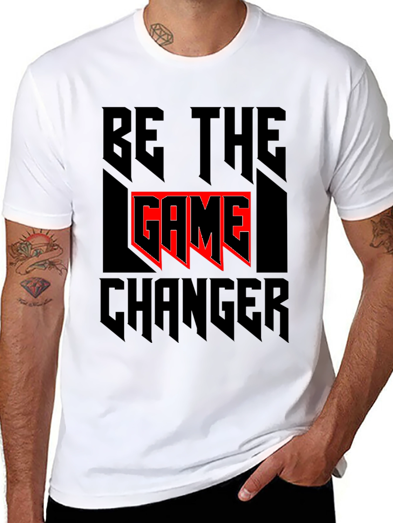 Camiseta Negra Be The Game Changer