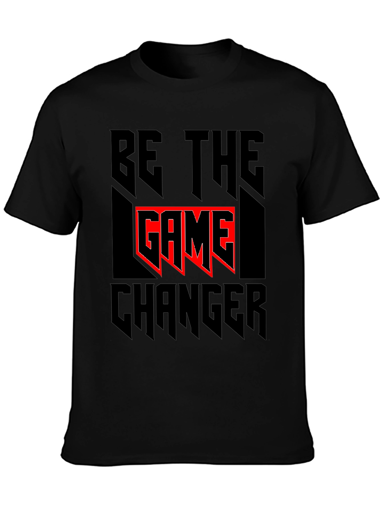 Camiseta Negra Be The Game Changer