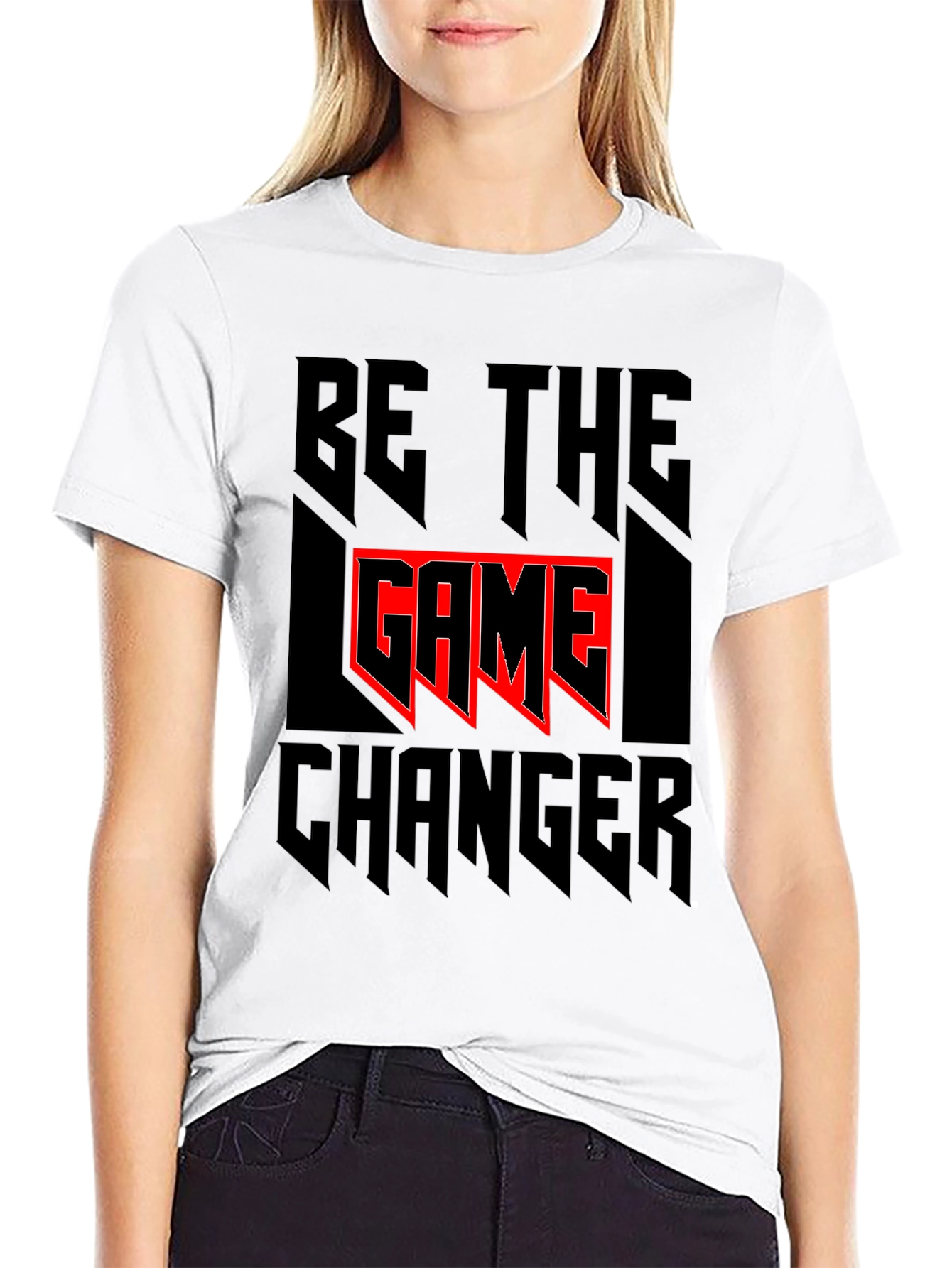 Camiseta Negra Be The Game Changer