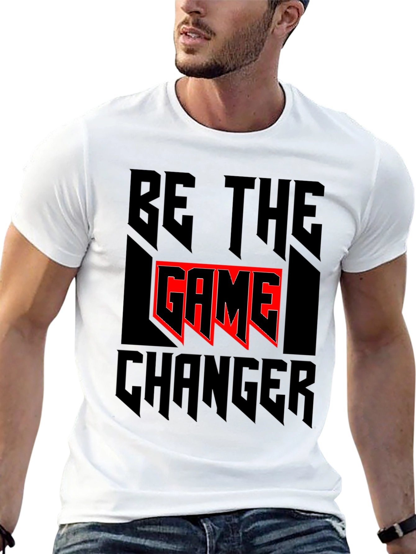 Camiseta Negra Be The Game Changer