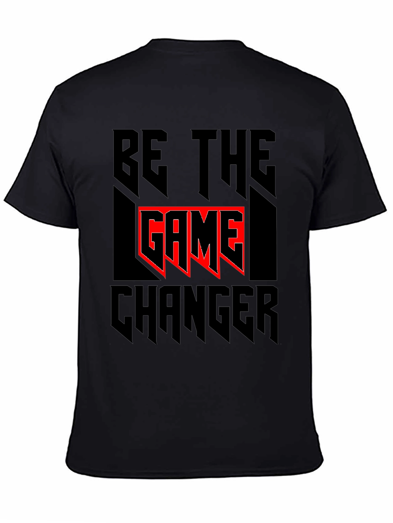 Camiseta Negra Be The Game Changer