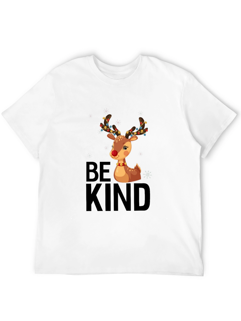 Camiseta Navideña Sé Amable con Reno