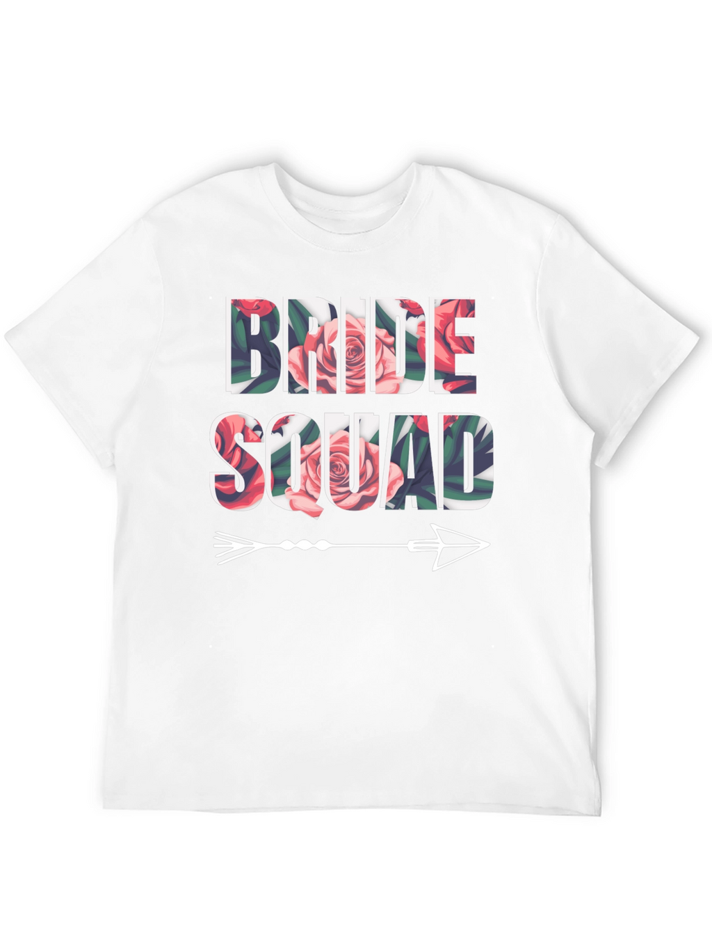 Camiseta Floral Bride Squad