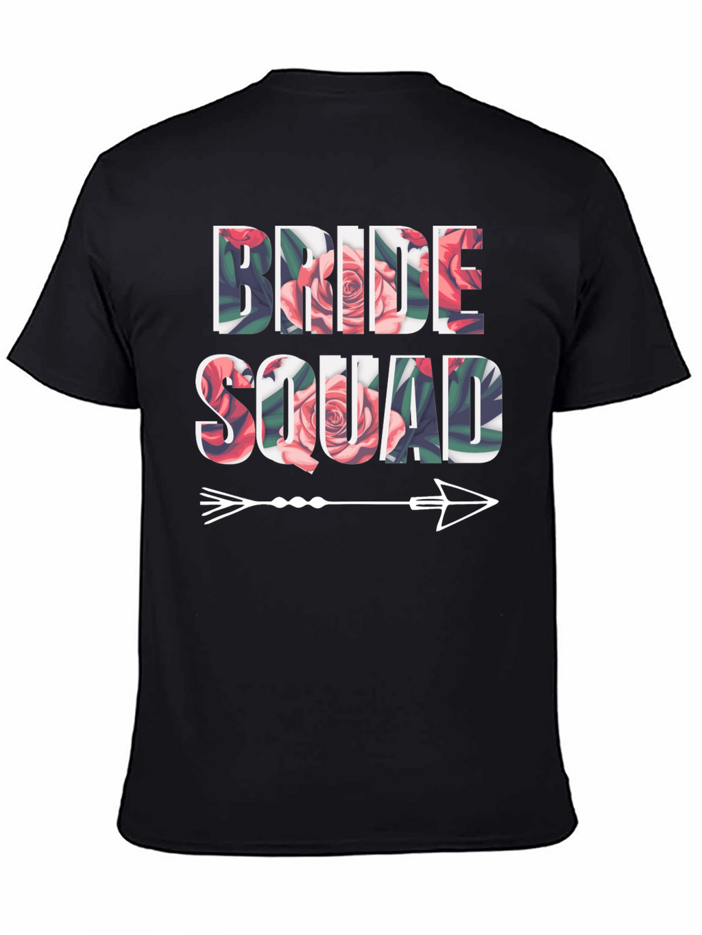 Camiseta Floral Bride Squad