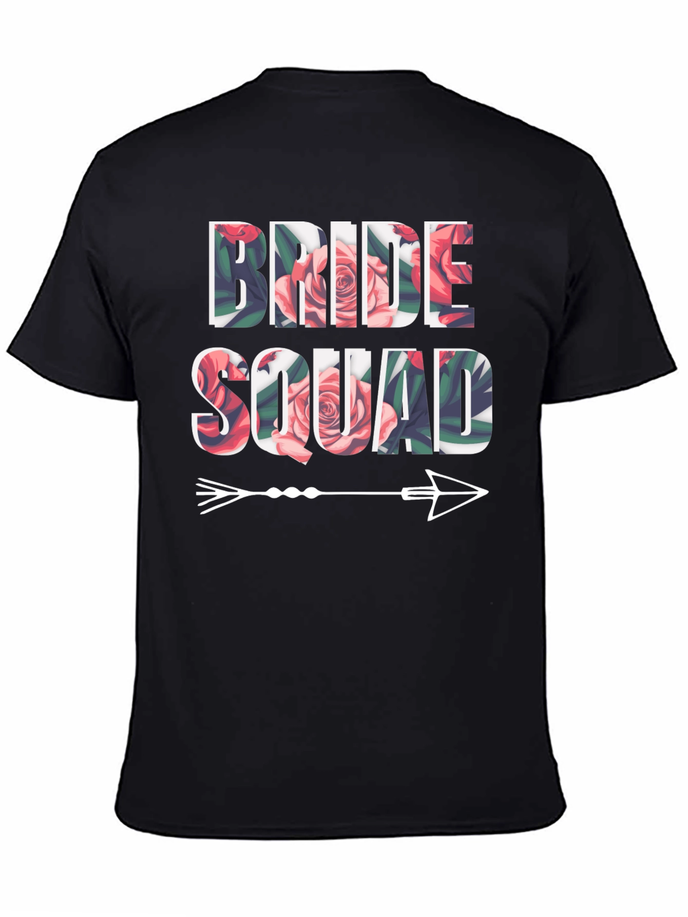 Camiseta Floral Bride Squad