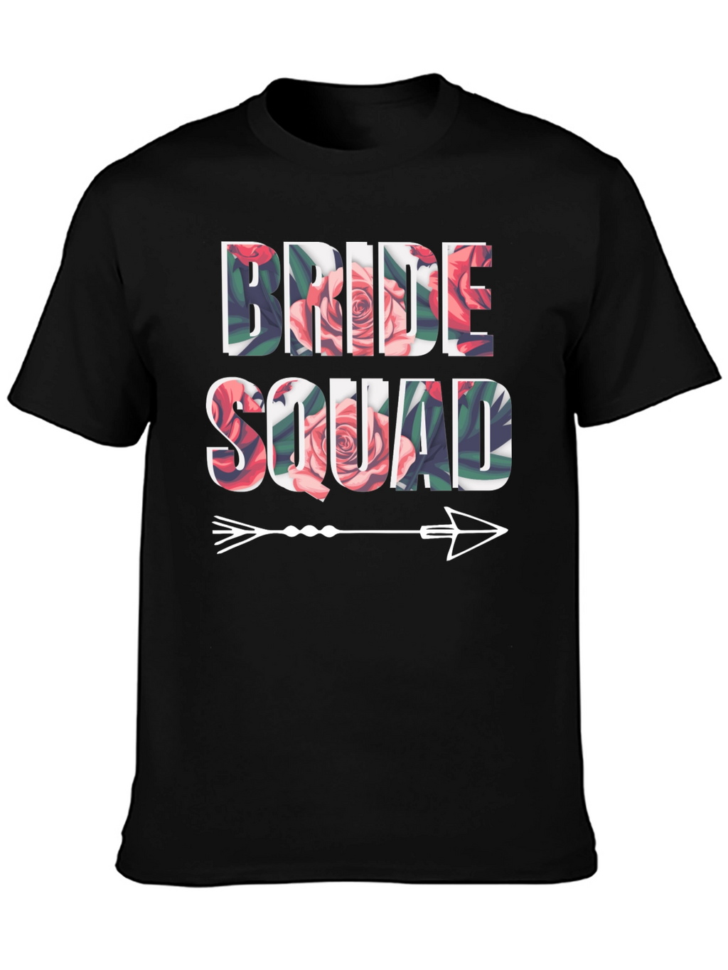 Camiseta Floral Bride Squad