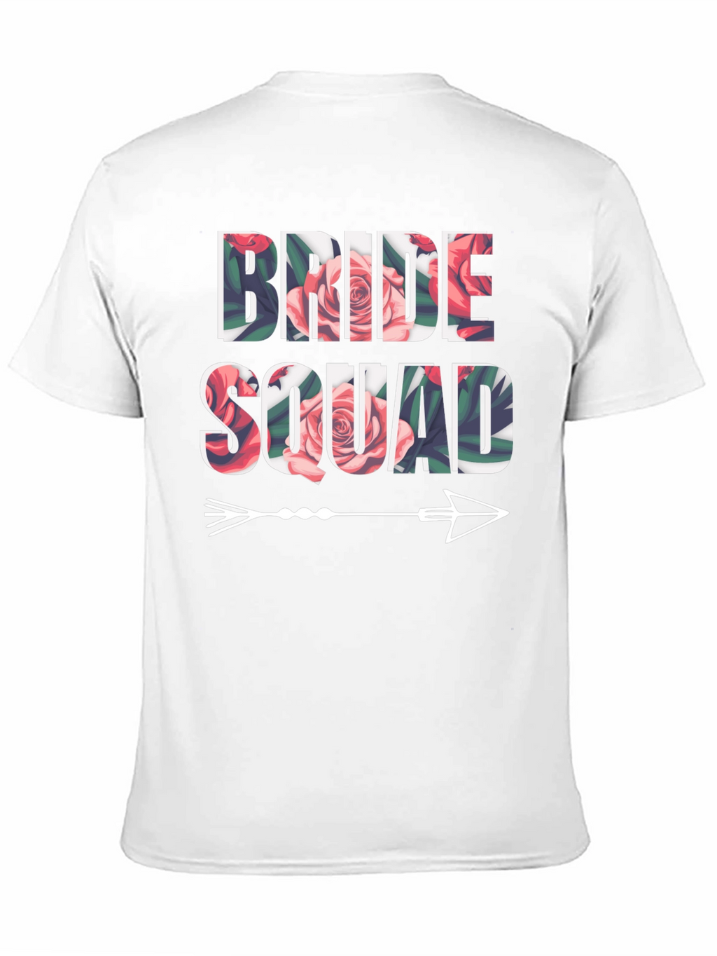 Camiseta Floral Bride Squad