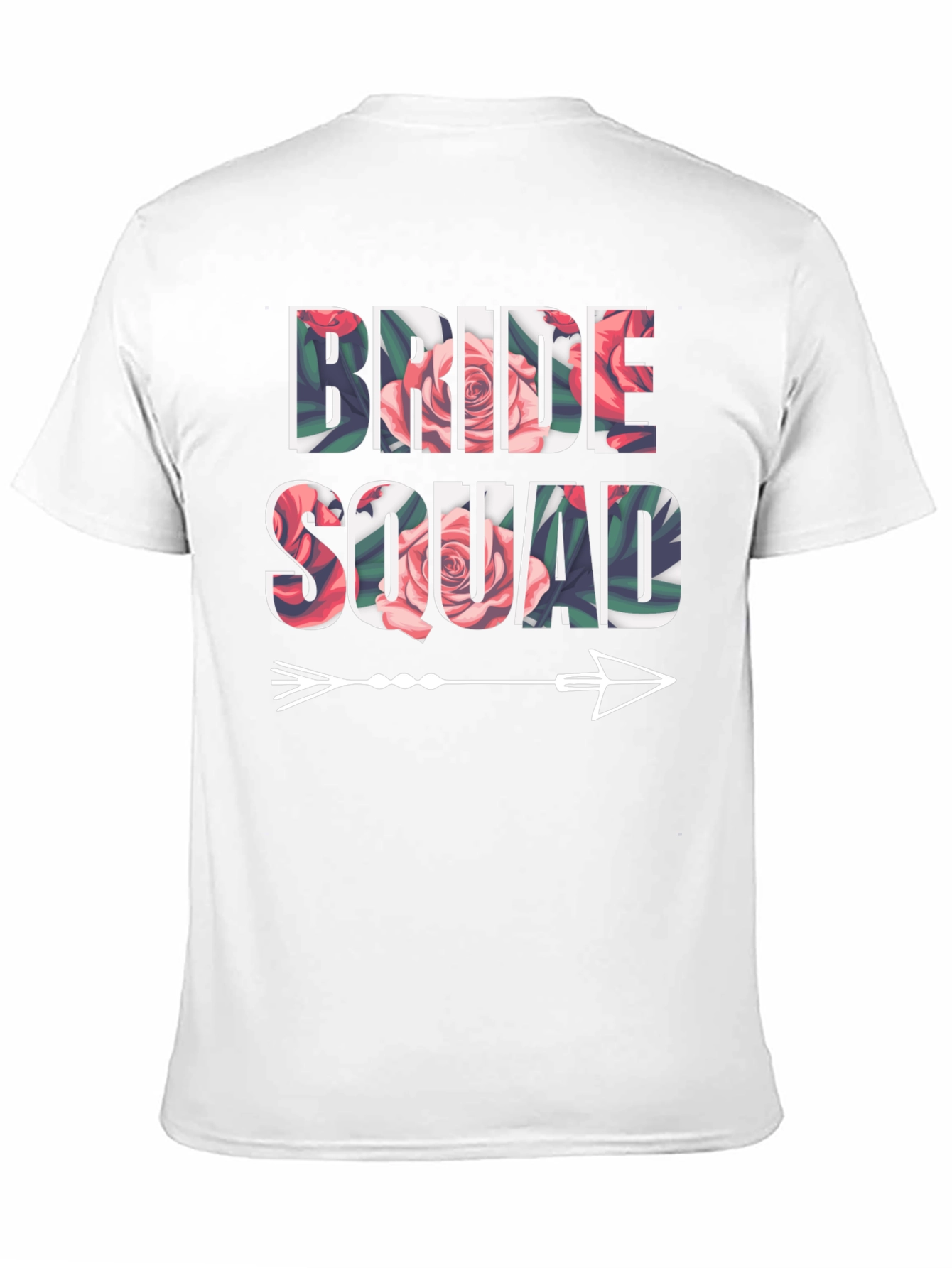 Camiseta Floral Bride Squad