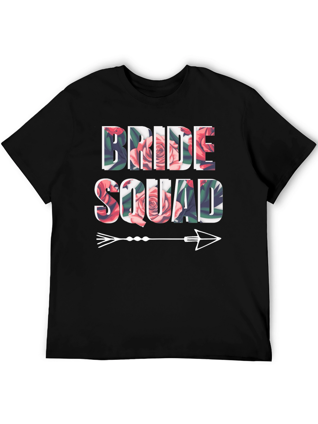 Camiseta Floral Bride Squad