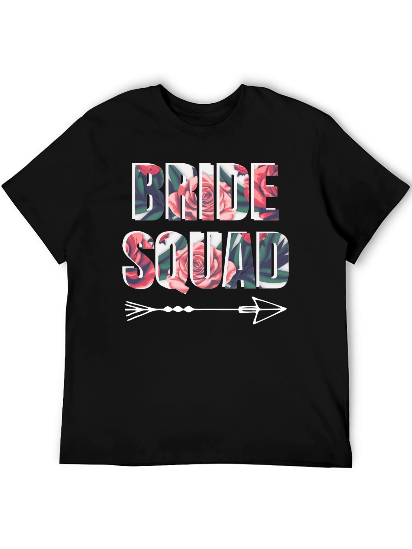 Camiseta Floral Bride Squad