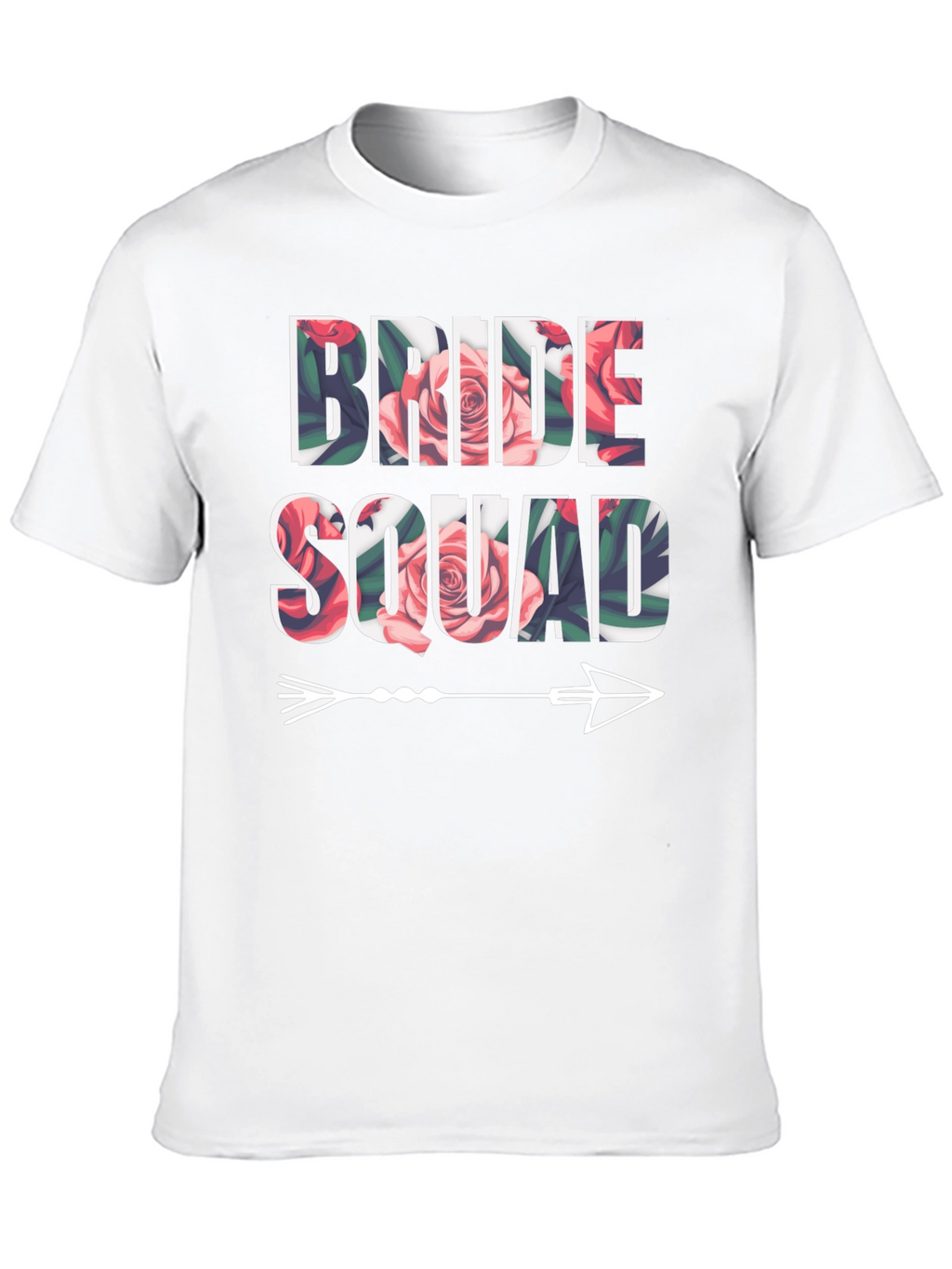 Camiseta Floral Bride Squad
