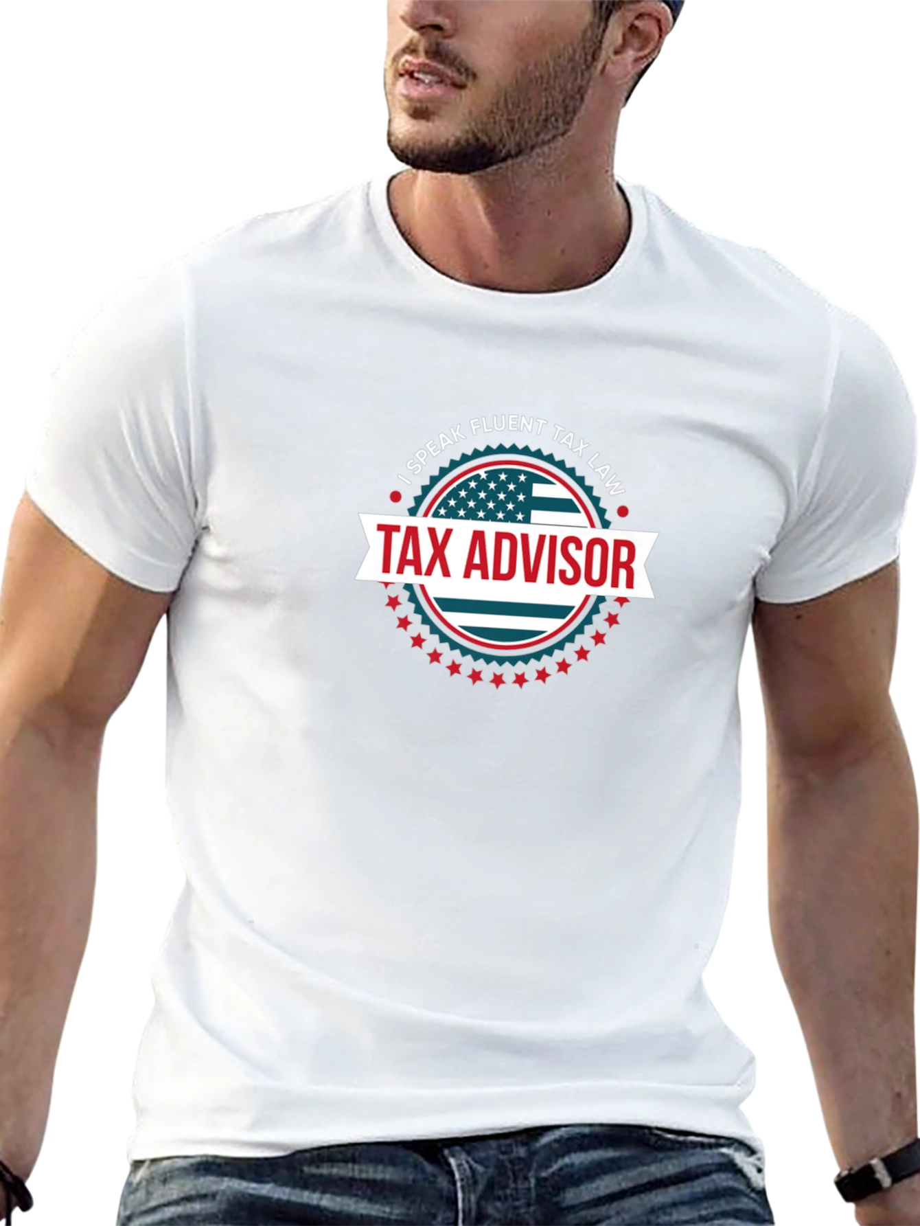 Camiseta Asesor Fiscal Fluente en Leyes Tributarias