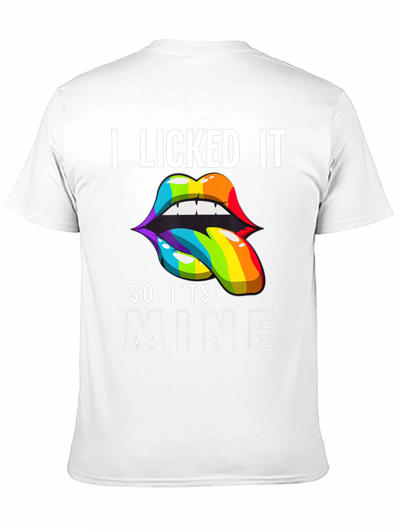 Camiseta Lo lamí es mío LGBT Orgullo