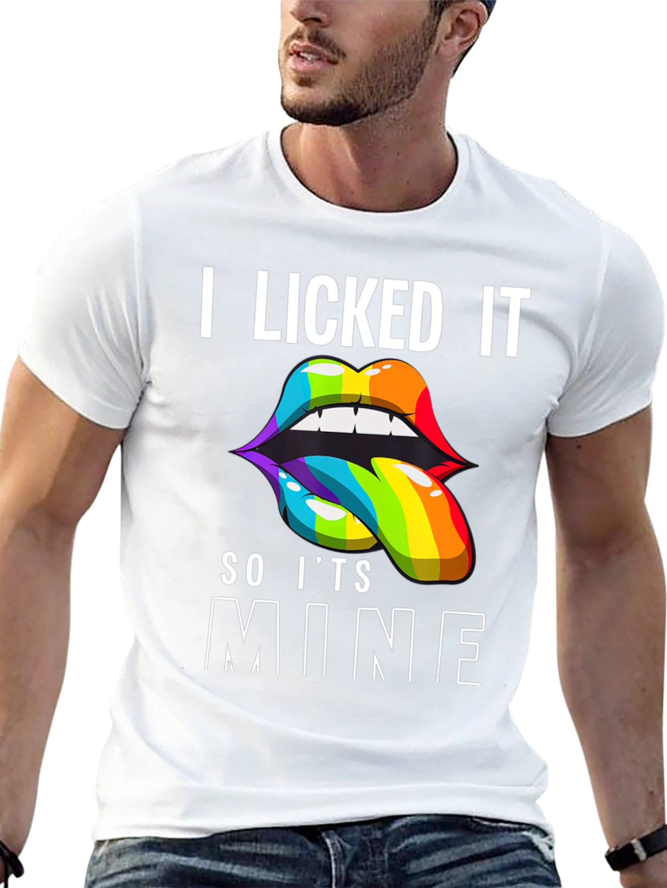 Camiseta Lo lamí es mío LGBT Orgullo
