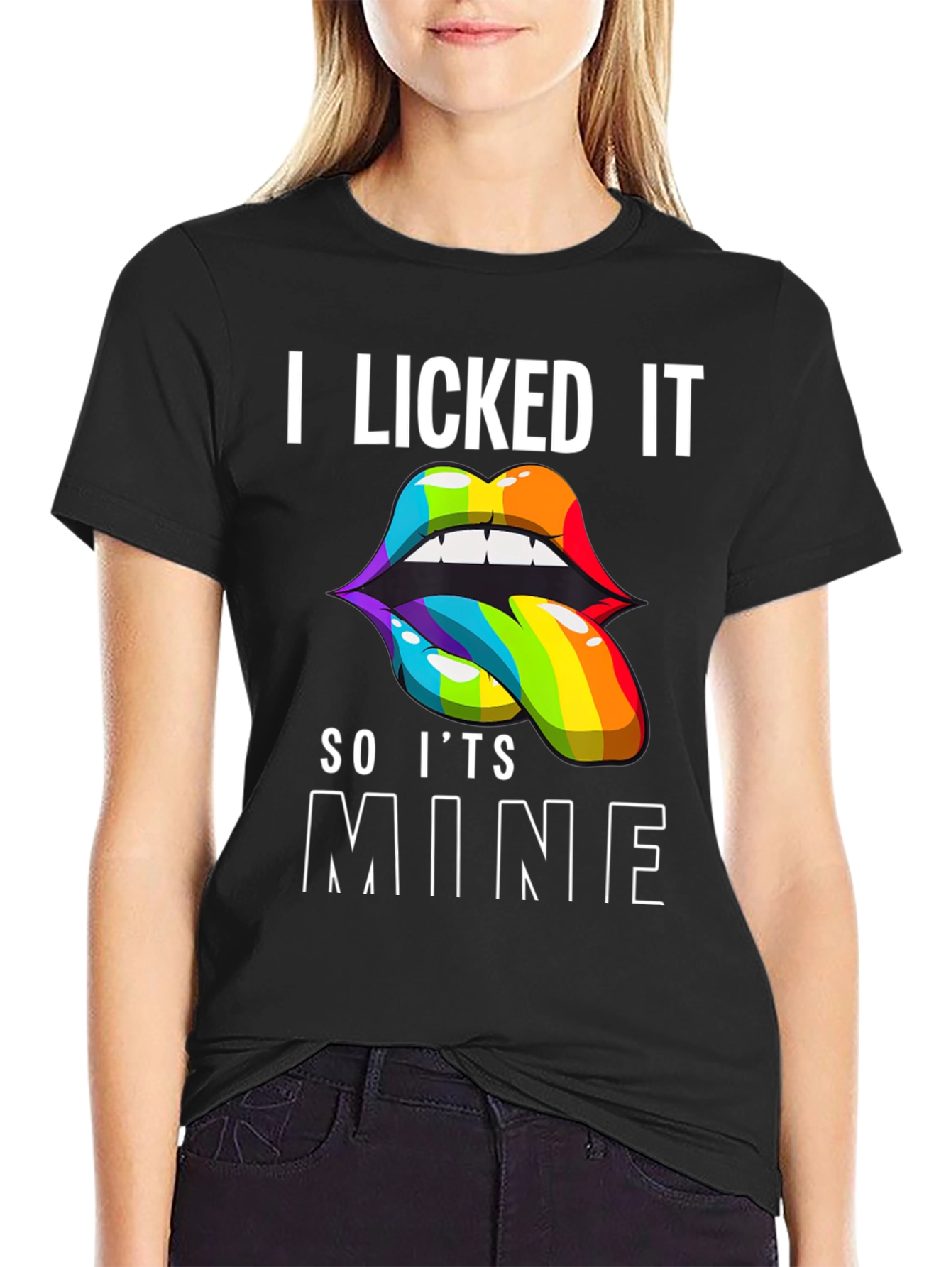 Camiseta Lo lamí es mío LGBT Orgullo