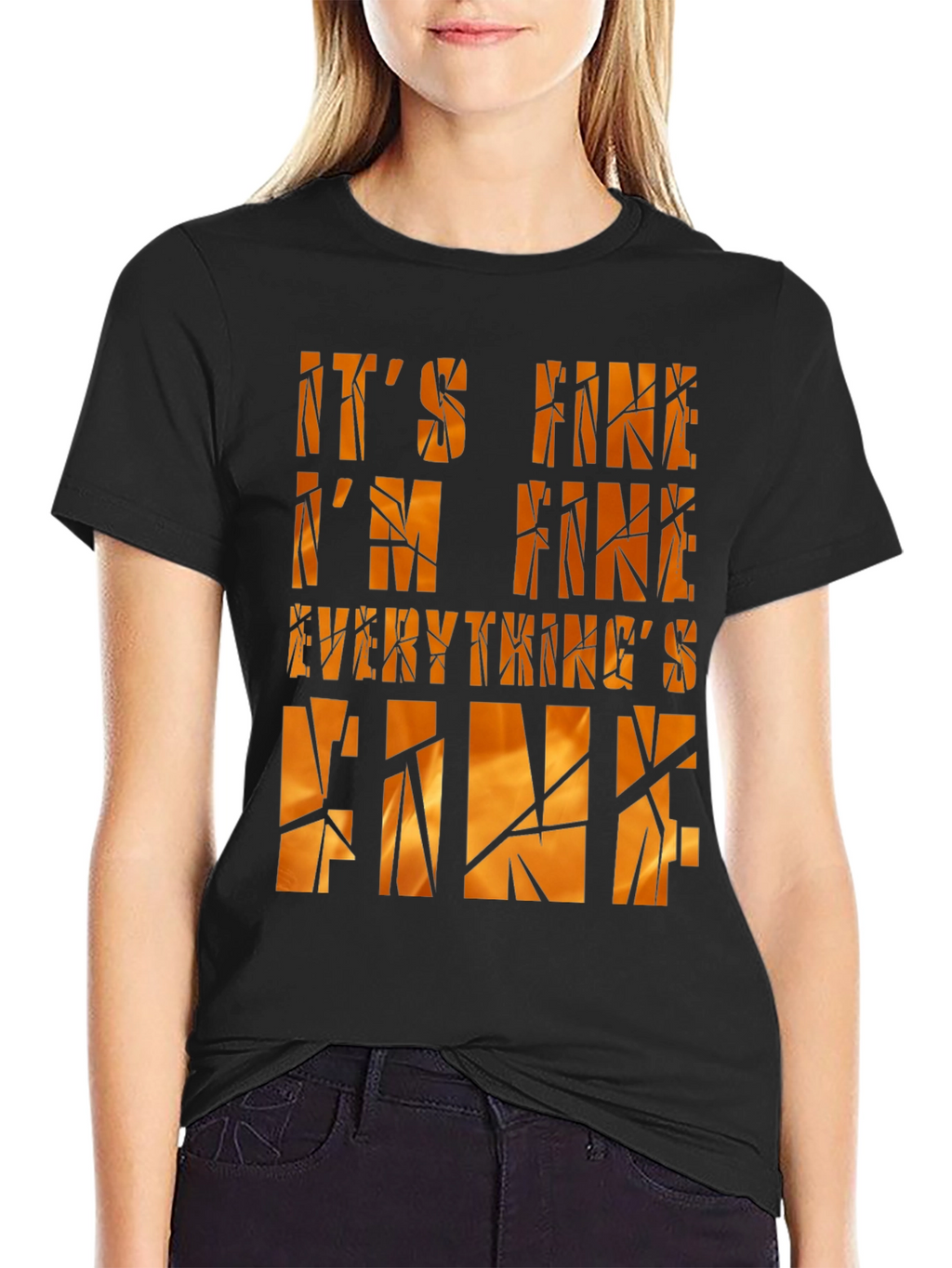 Camiseta Hombre: Estoy Bien Todo Está Bien