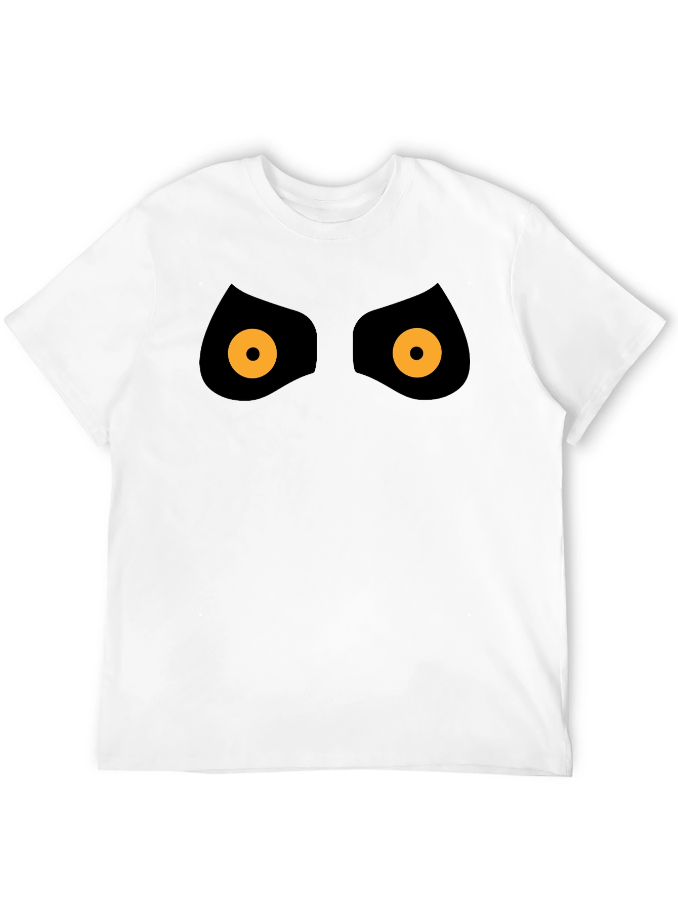 Camiseta Hombre Diseño Ojos Misteriosos - Algodón Suave