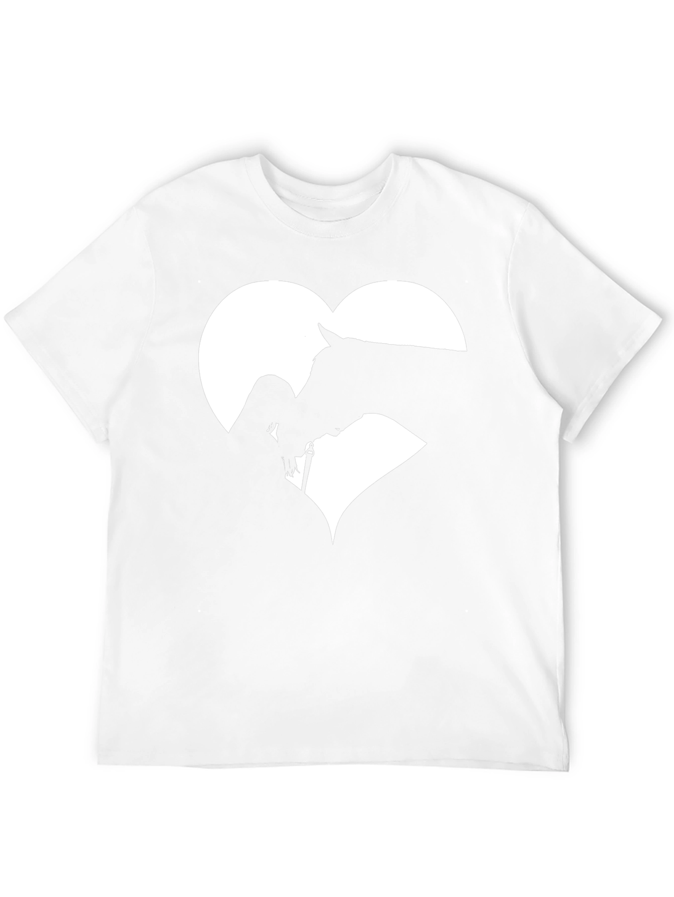 Camiseta Negra Amor por los Caballos