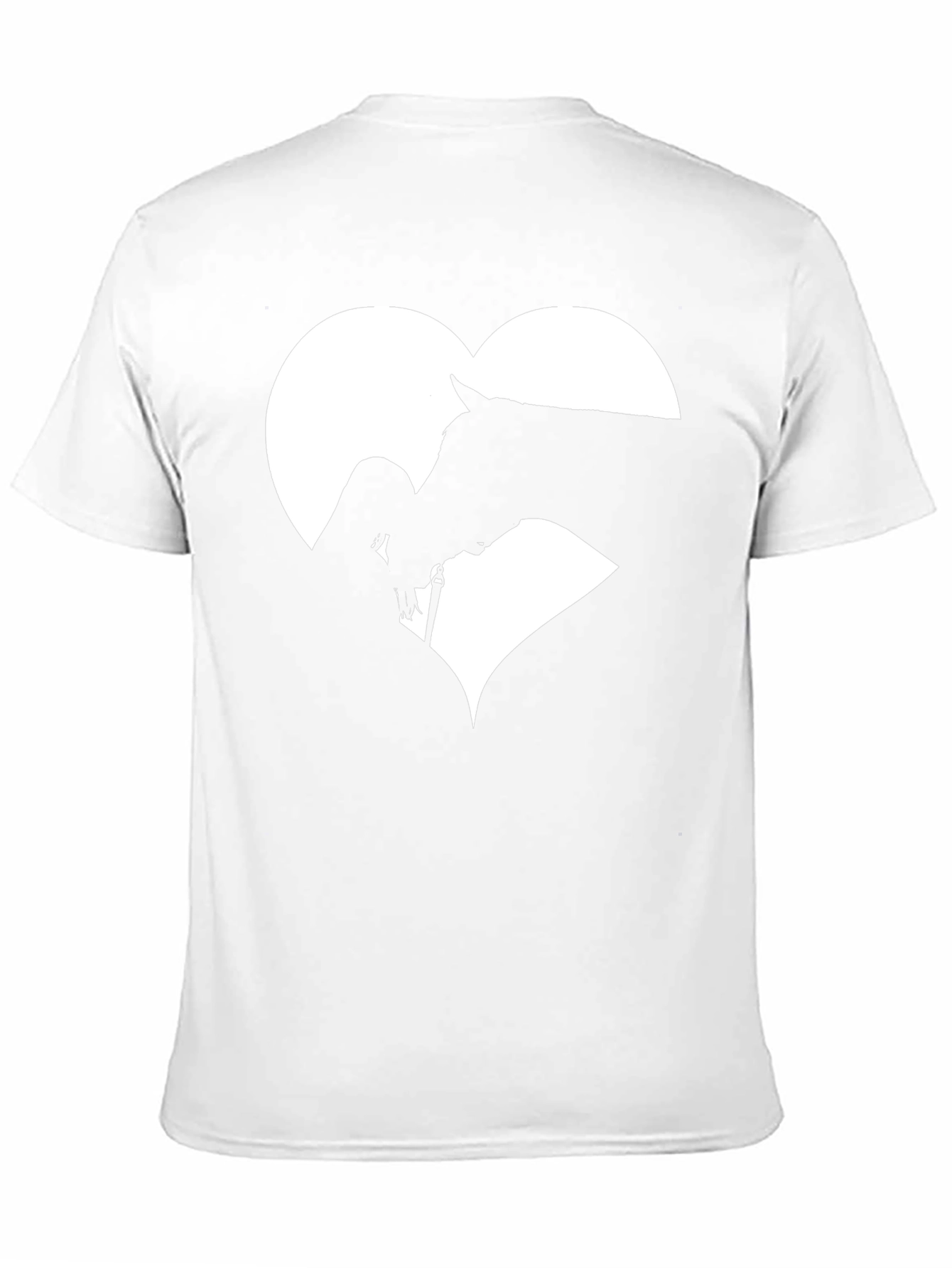 Camiseta Negra Amor por los Caballos
