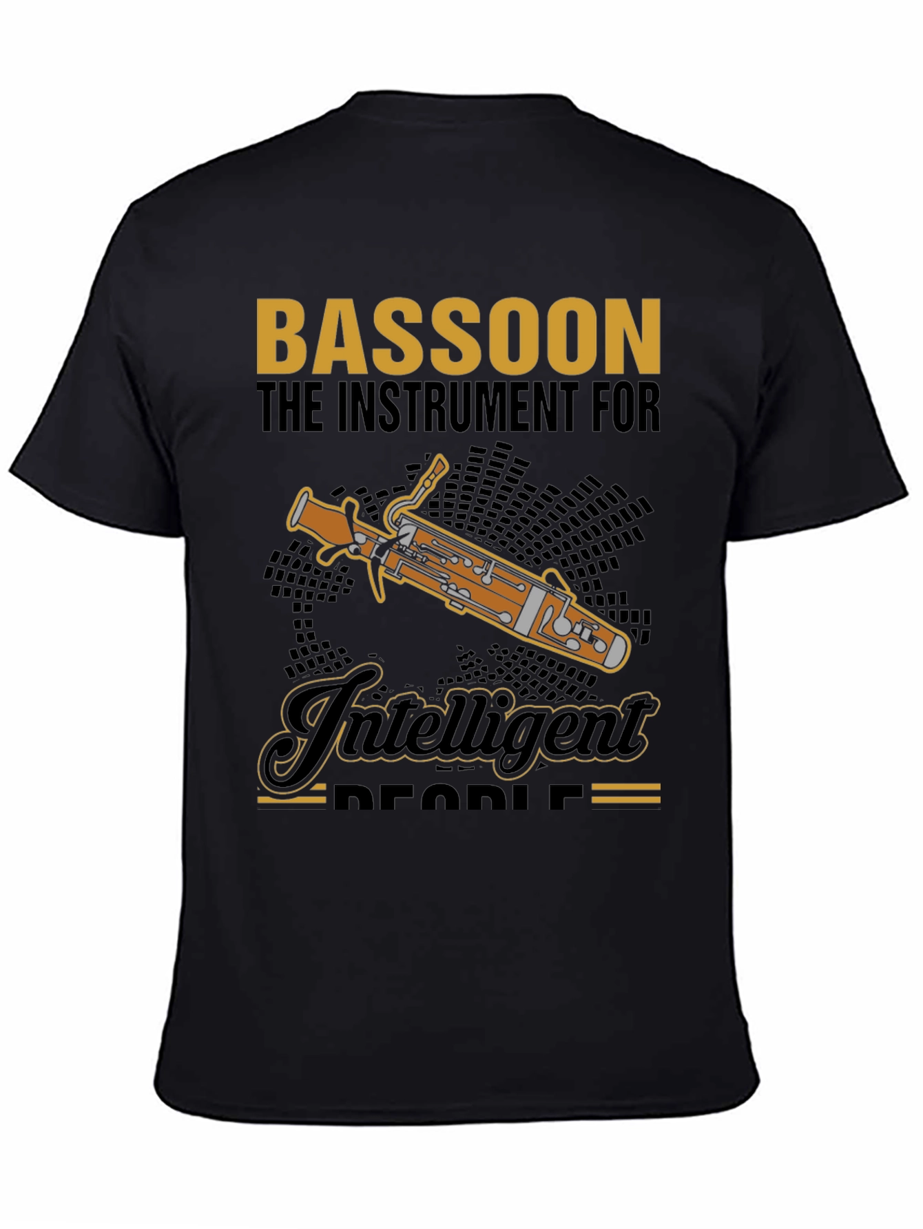 Camiseta Bassoon Instrumento para Gente Inteligente