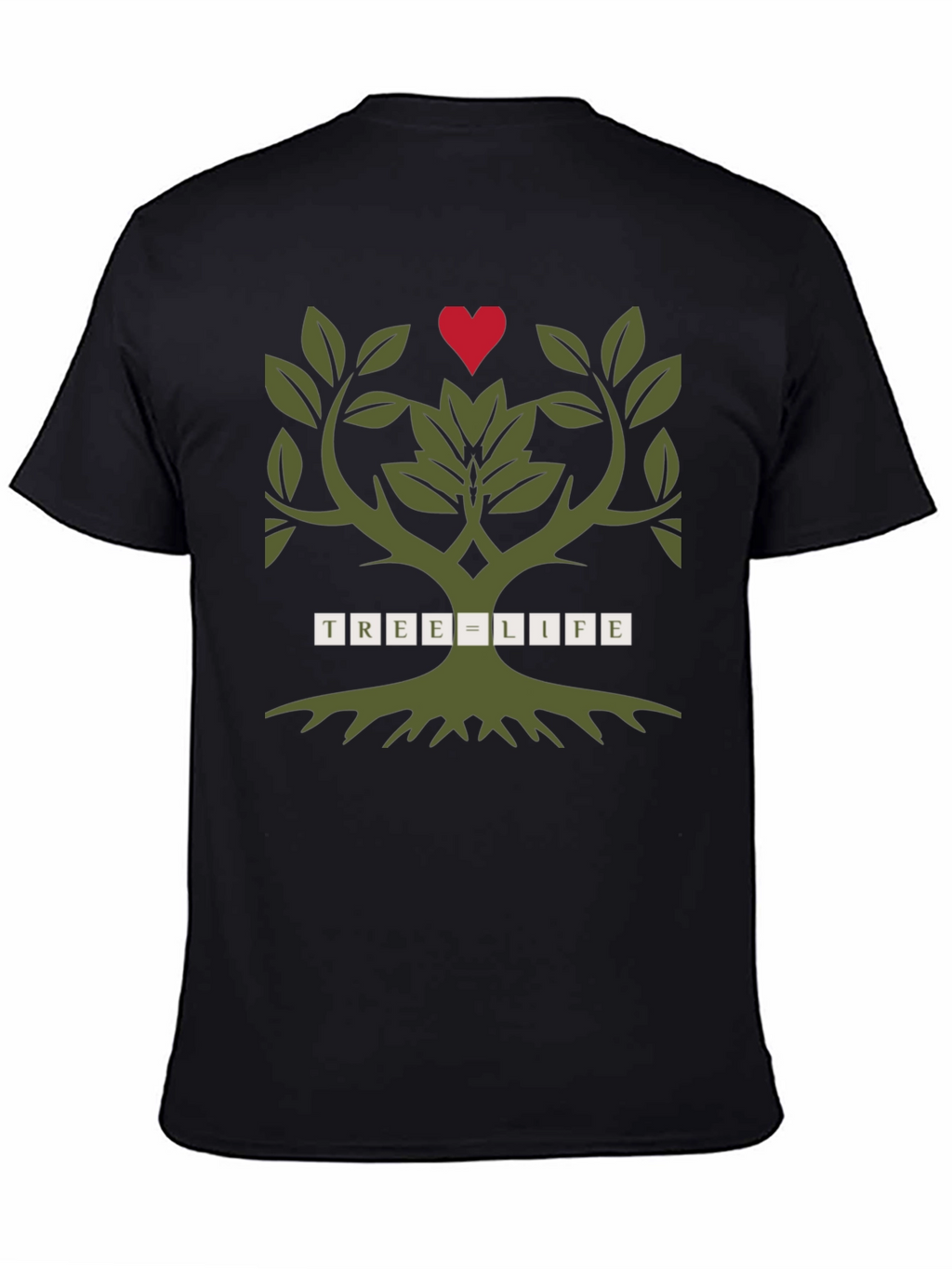 Camiseta Negra Árbol de la Vida