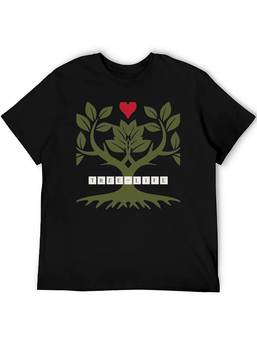 Camiseta Negra Árbol de la Vida