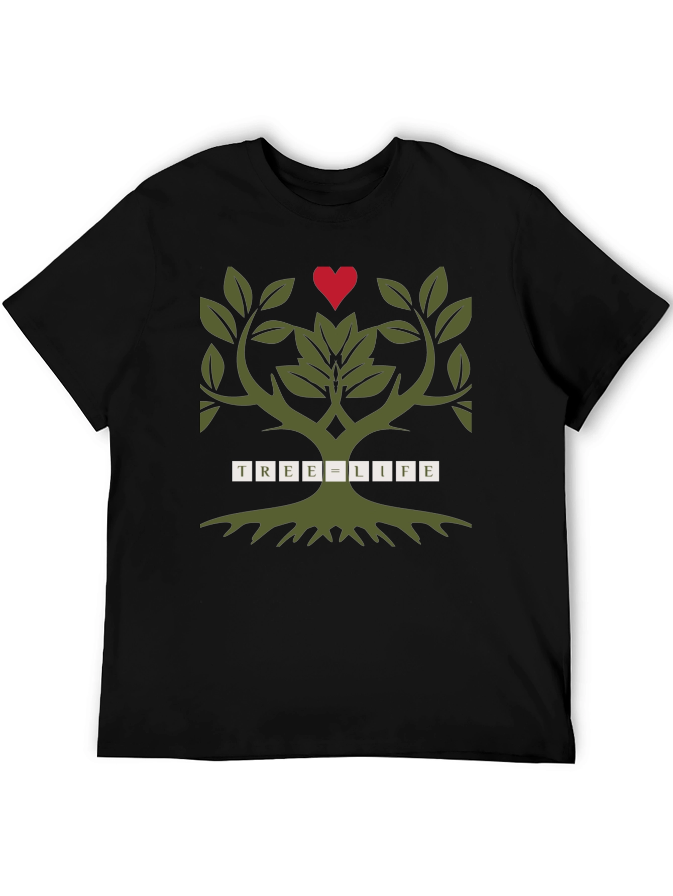 Camiseta Negra Árbol de la Vida