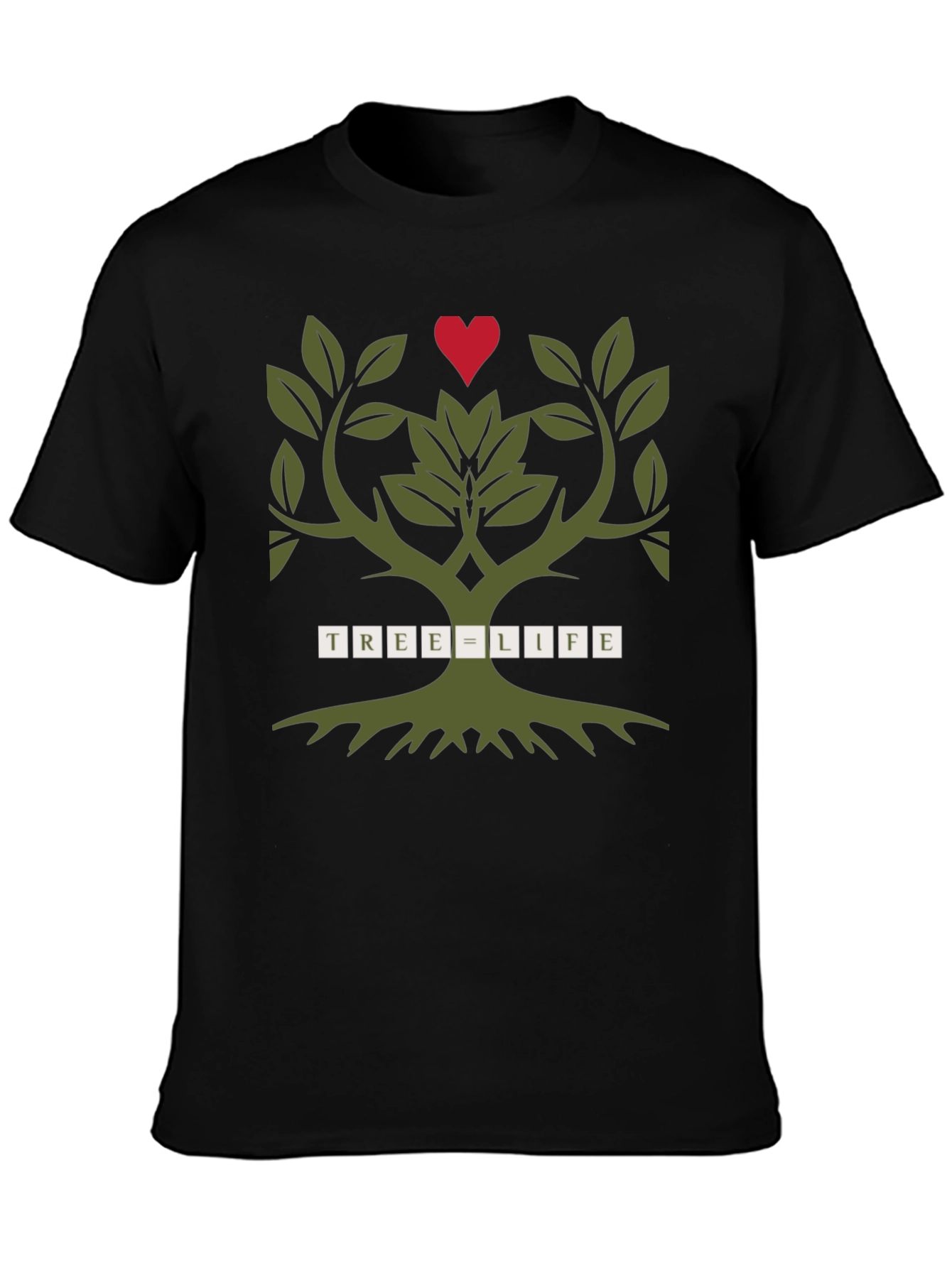 Camiseta Negra Árbol de la Vida