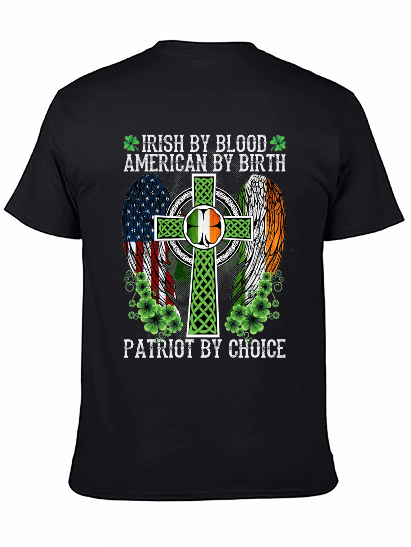 Camiseta Irlandesa Americana Patriota