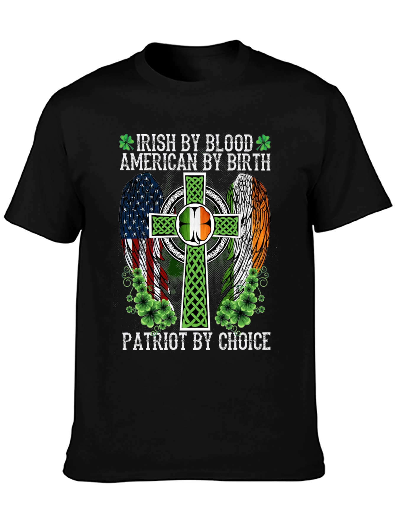 Camiseta Irlandesa Americana Patriota