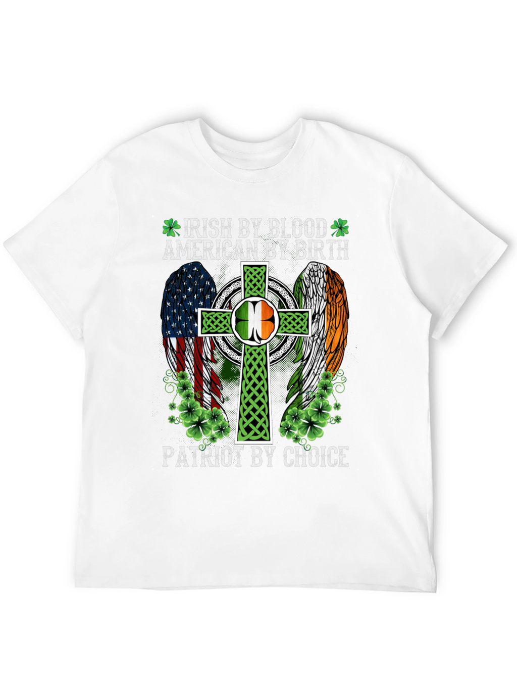 Camiseta Irlandesa Americana Patriota